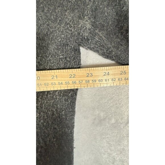 Madewell Wool Alpaca Blend Polka Dot Bartlett Coziest Yarn V-Neck Sweater Sz L - Picture 4 of 5